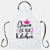 キッチンのクイーンが引用 エプロン (正面)