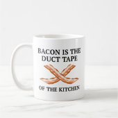 キッチンのダクトテープ コーヒーマグカップ (左)