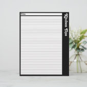 キッチンのヒント空白のページ (スタンド正面)