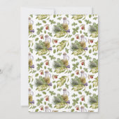 キッチンのブライダルシャワーの招待状を用意する (裏面)