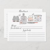 キッチンのレシピカードを買う ポストカード (正面/裏面)