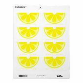 キッチンのレモンキッチンラベル ラベル (フルシート)