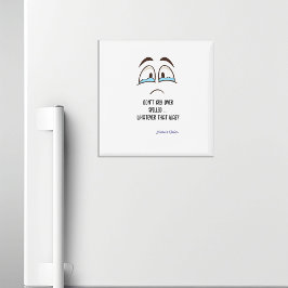 キッチンの何でもこぼれ声を上げるな マグネット