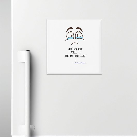 キッチンの何でもこぼれ声を上げるな マグネット