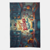 キッチンの外に出る – おもしろいとタオル鮮やか キッチンタオル (縦)