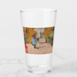 キッチンの女の子(クラシックスウェーデン美術) タンブラーグラス