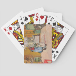 キッチンの女の子(クラシックスウェーデン美術) トランプ