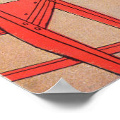 キッチンの女の子(クラシックスウェーデン美術) ポスター (角)