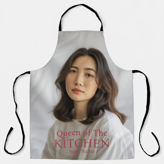 キッチンの女王の写真名エプロン エプロン (正面)