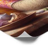 キッチンの掃除 ポスター (角)