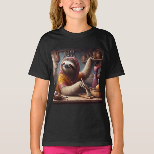 キッチンの掃除 Tシャツ (正面)
