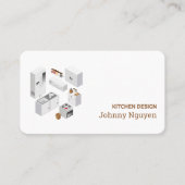 キッチンの改装キャビネット 名刺 (正面)