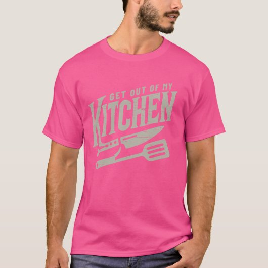 キッチンの料理料理 Tシャツ (正面)