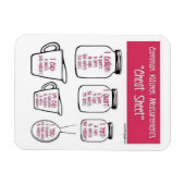 キッチンの測定 マグネット (横)