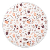 キッチンの要素 セラミックノブ (正面)