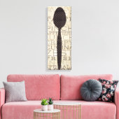 キッチンの言葉 キャンバスプリント (インサイチュ (リビング))