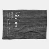 キッチンの辞書の定義 キッチンタオル (横)