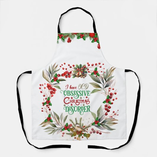 キッチンのOCD：休日の応援 エプロン (正面)