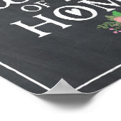 キッチンはホームポスターのハート ポスター (角)