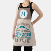 キッチンはラブモノグラムギフトで味付け エプロン (インサイチュ)