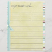 キッチンは両面レシピ挿入用 (裏面)