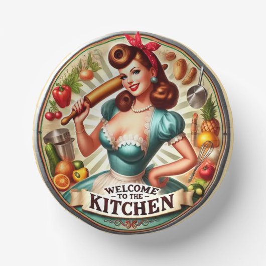 キッチンへようこそ ペーパーボウル (正面)