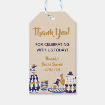 キッチンをプレゼント ブライダルシャワーのギフタグ