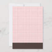 キッチンを備える 招待状 (裏面)