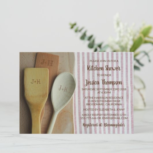 キッチンを揃える 招待状 (スタンド正面)