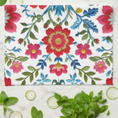 キッチンを明るくする – かわいいフローラ キッチンタオル (折り畳み)