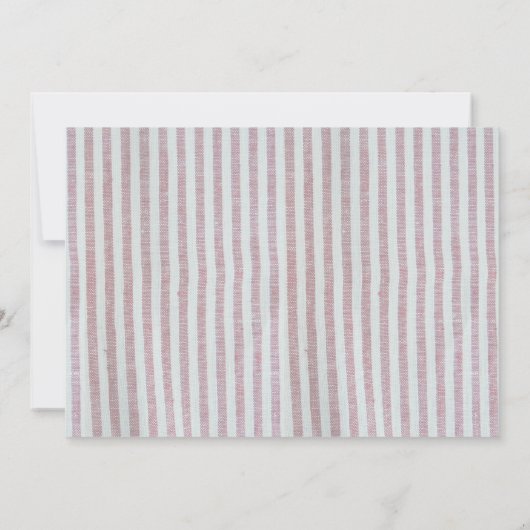 キッチンを満たす 招待状 (裏面)