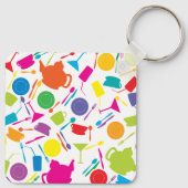 キッチンアイテムキーチェーン キーホルダー (裏面)