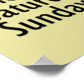 キッチンアワーユーモア ポスター (角)