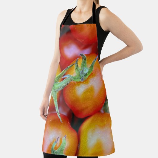 キッチンアートさくらんぼトマトガーデンエプロン エプロン (インサイチュ)