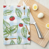 キッチンイタリアンガーデンタオル キッチンタオル (四つ折り)