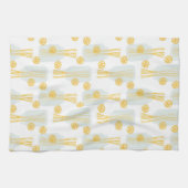 キッチンイタリアンスパゲッティ麺メイソンジャース キッチンタオル (横)