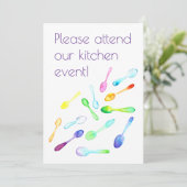 キッチンイベント 招待状 (スタンド正面)