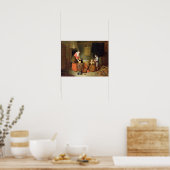 キッチンインテリア17世紀 ポスター (キッチン)