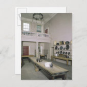 キッチンインテリア18世紀中頃 ポストカード (正面/裏面)