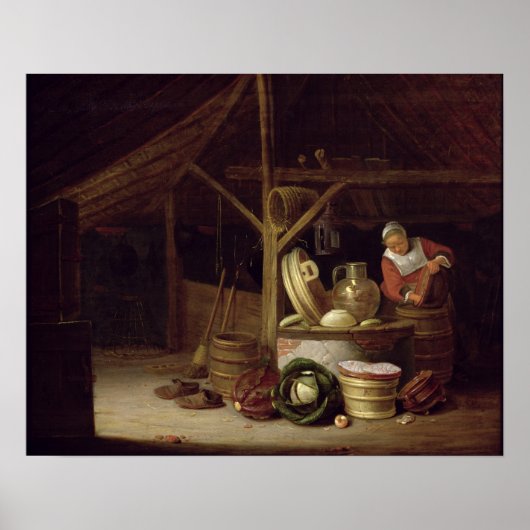 キッチンインテリア ポスター (正面)