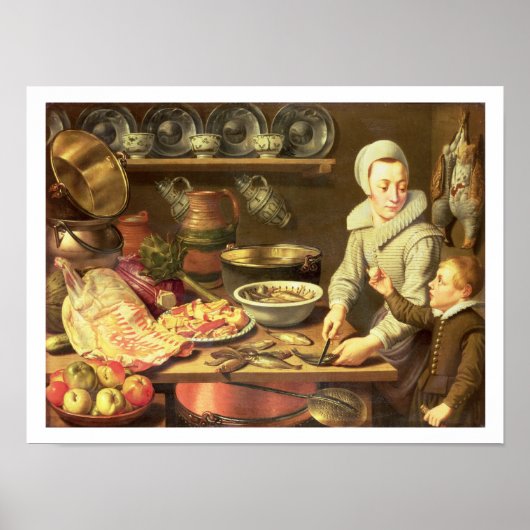 キッチンインテリア ポスター (正面)