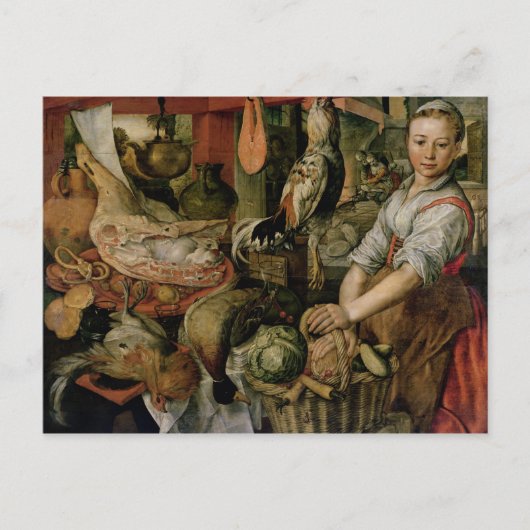 キッチンインテリア, 1566 ポストカード (正面)