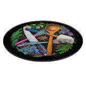 キッチンウィッチハーブ星形五角形ペンタグラム カッティングボード (角)