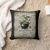 キッチンウィッチリー魔法のハーブの対応 クッション (ブランケット)