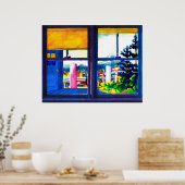 キッチンウィンドウ – ポスター (キッチン)