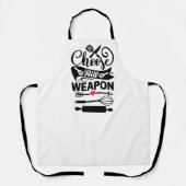 キッチンウォリアー：調理器具を選ぶ エプロン (正面)