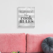 キッチンウォールアートユーモアキャンバスタイポグラフィ キャンバスプリント (インサイチュ (リビング))