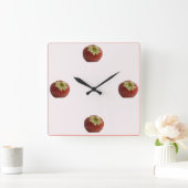 キッチンウォールクロック スクエア壁時計 (ホーム)