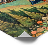 キッチンウォールデコールフェアジャンコテージコアプリント ポスター (角)