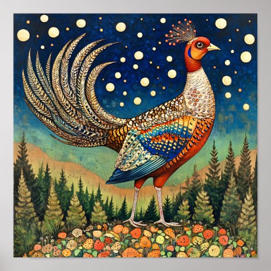 キッチンウォールデコールフェアジャンコテージコアプリント ポスター (正面)